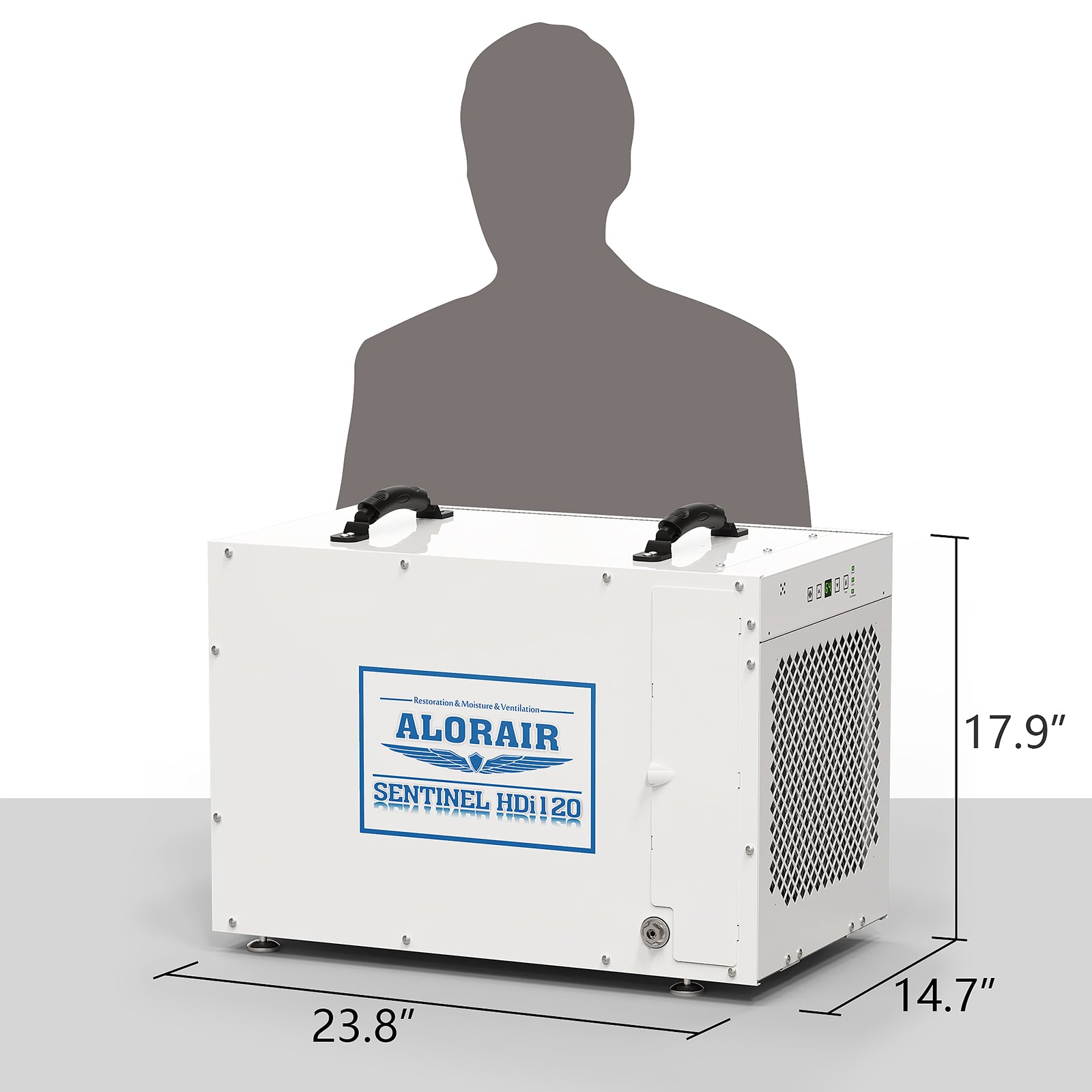 AlorAir Sentinel HDi120 Whole House Dehumidifier