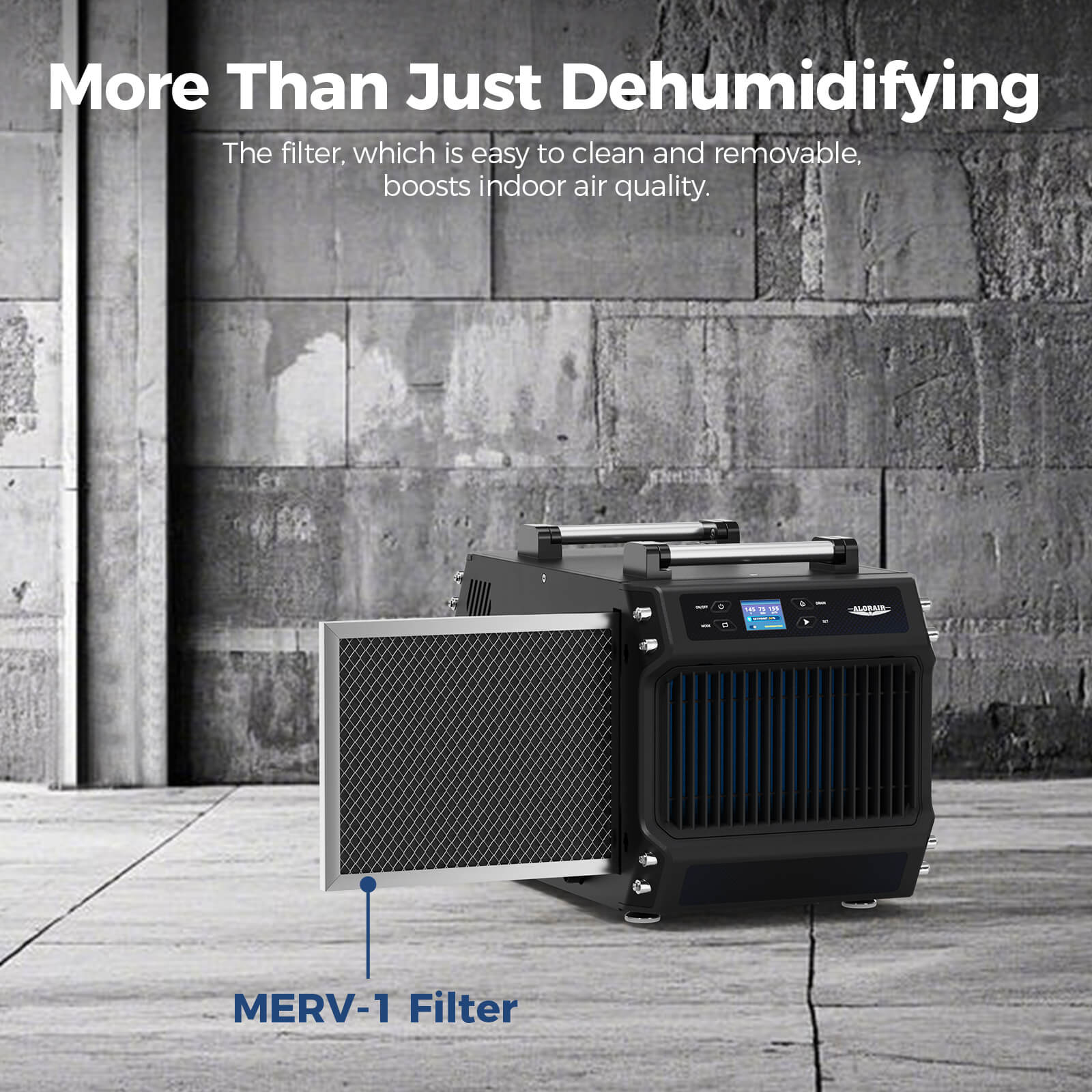AlorAir Galaxy 60P Crawl Space Dehumidifier with Pump