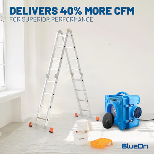 BlueDri AirShield 550 Commercial HEPA Air Scrubber
